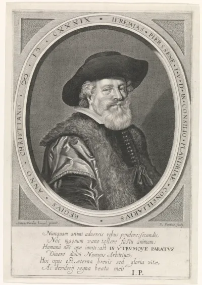 Portret van Jeremias Pierssene