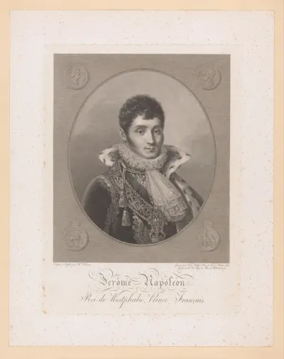 Portret van Jerôme Bonaparte, koning van Westfalen