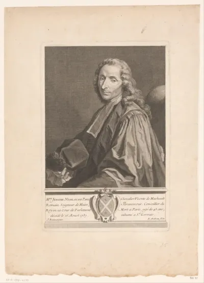 Portret van Jérôme Nicolas