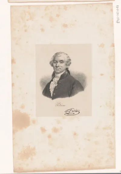 Portret van Jérôme Pétion de Villeneuve