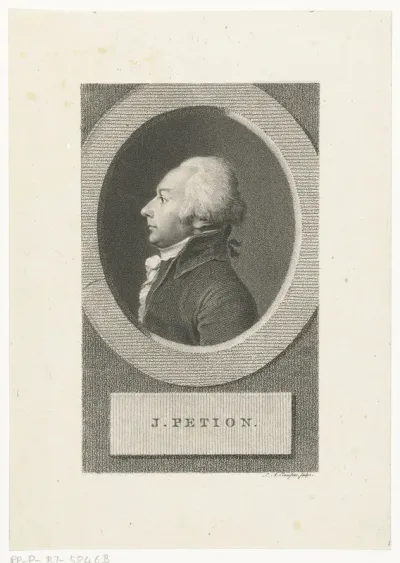 Portret van Jérôme Pétion de Villeneuve