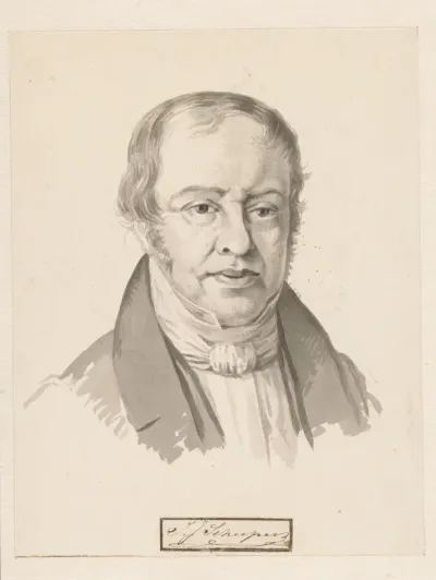 Portret van J.J. Scheepers