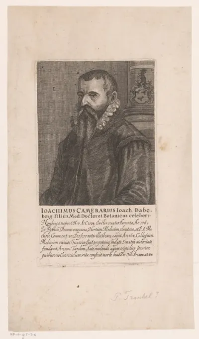 Portret van Joachim Camerarius II