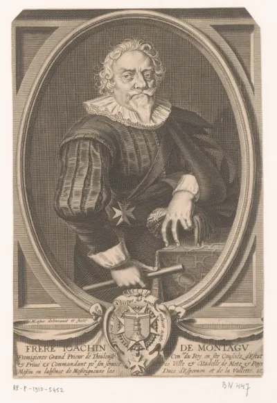 Portret van Joachim de Montaigu-Fromigieres