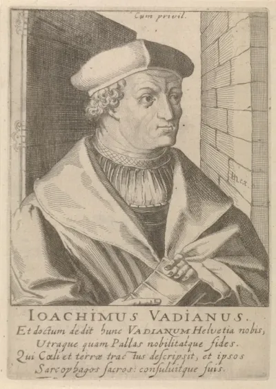 Portret van Joachim de Watt