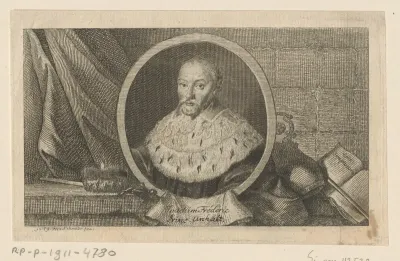 Portret van Joachim Frederik van Brandenburg
