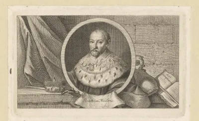Portret van Joachim Frederik van Brandenburg