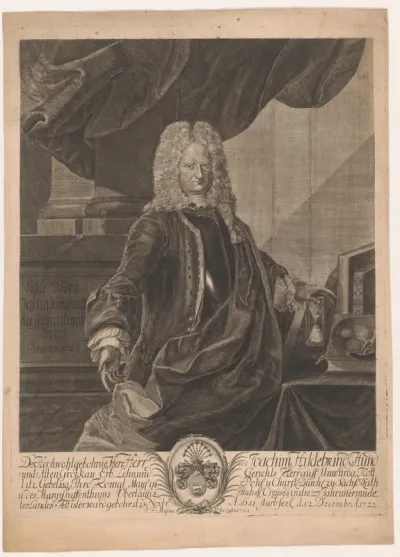 Portret van Joachim Hildebrand von Hund und Alten Grottkau