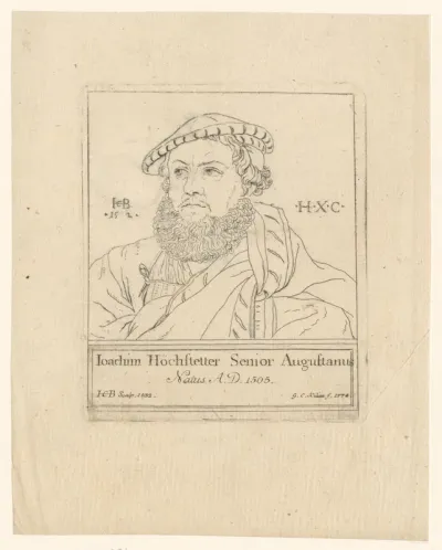 Portret van Joachim Höchstetter