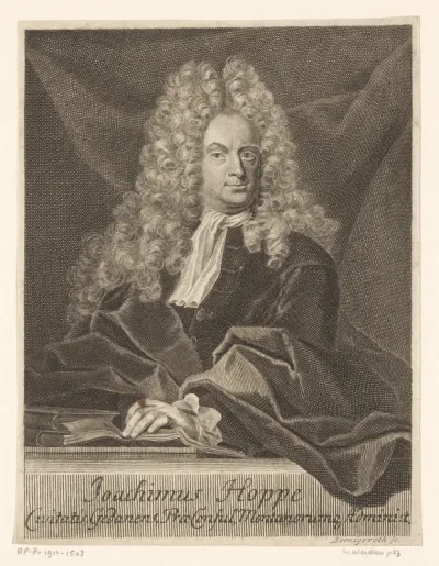 Portret van Joachim Hoppe