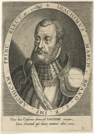 Portret van Joachim II keurvorst van Brandenburg