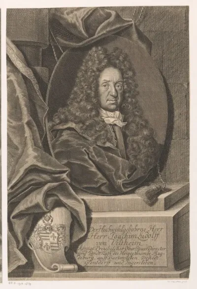 Portret van Joachim Ludolph von Veltheim