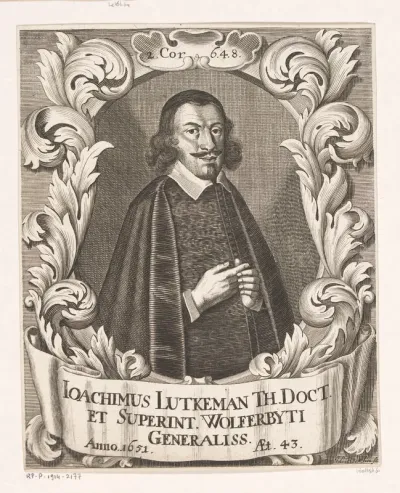 Portret van Joachim Lütkemann