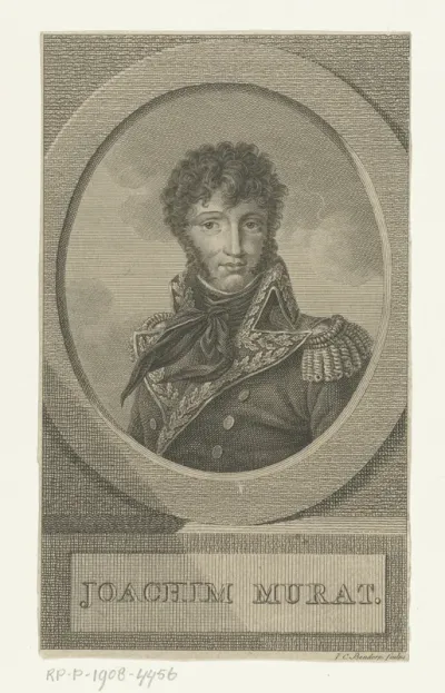 Portret van Joachim Murat koning van Napels