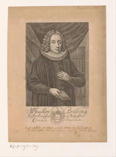 Portret van Joachim Prüssing