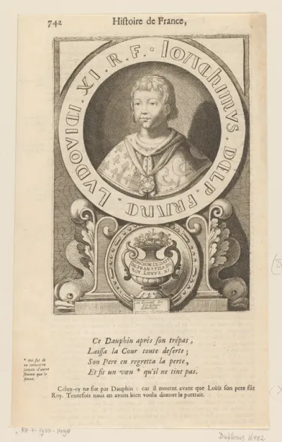 Portret van Joachim van Frankrijk
