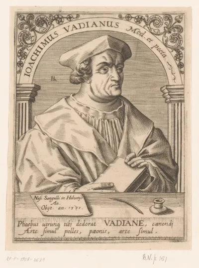 Portret van Joachim von Watt