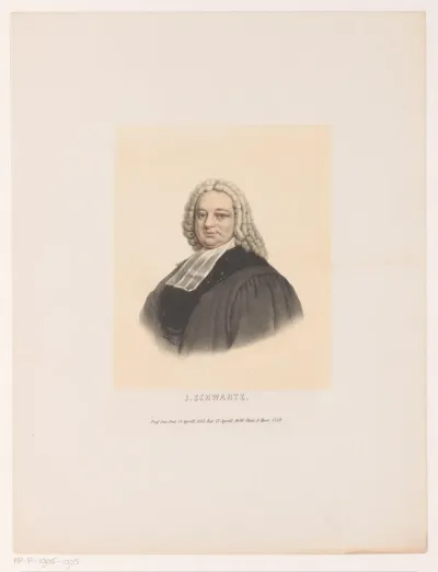 Portret van Joachimus Schwartz