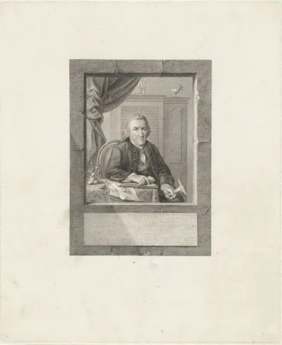Portret van Joan Coenraad Brandt