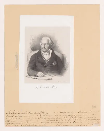 Portret van Joan Cornelis van der Hoop