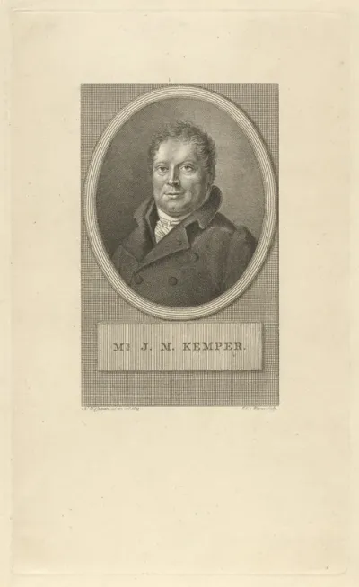 Portret van Joan Melchior Kemper
