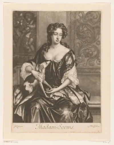 Portret van Joan Somes
