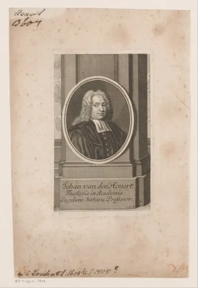 Portret van Joan van den Honert
