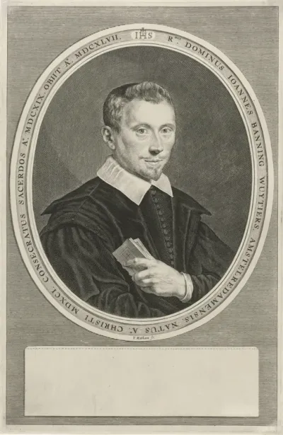 Portret van Joannes Banning Wuytiers