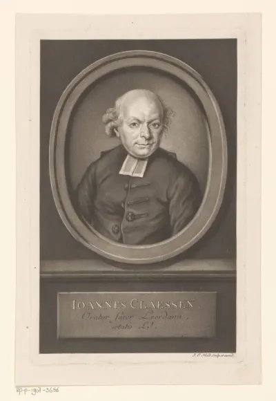 Portret van Joannes Claessen