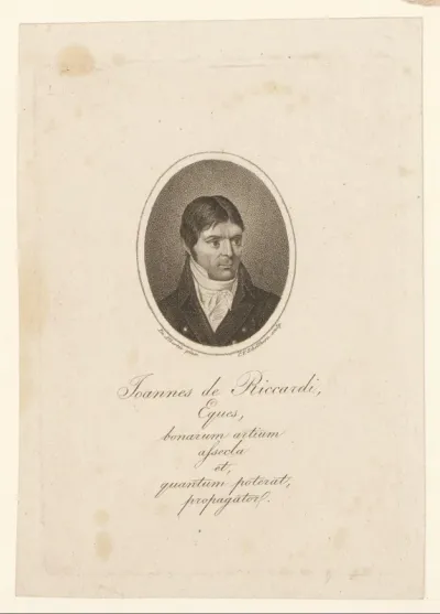 Portret van Joannes de Riccardi