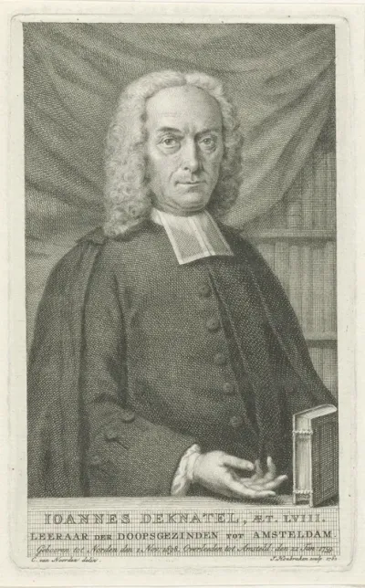 Portret van Joannes Deknatel