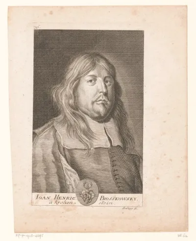Portret van Joannes Henricus Prosskowsky