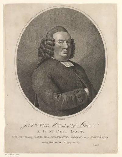 Portret van Joannes Michael Boon