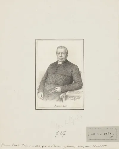 Portret van Joannes Pauls