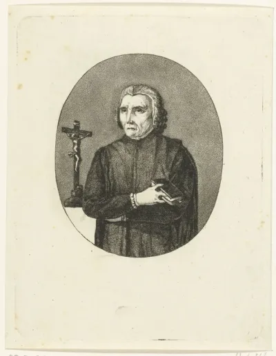 Portret van Joannes Stafford