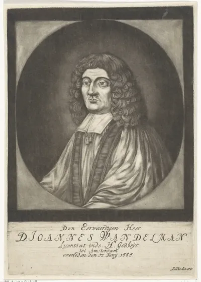 Portret van Joannes Wandelman