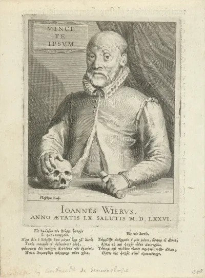 Portret van Joannes Wier