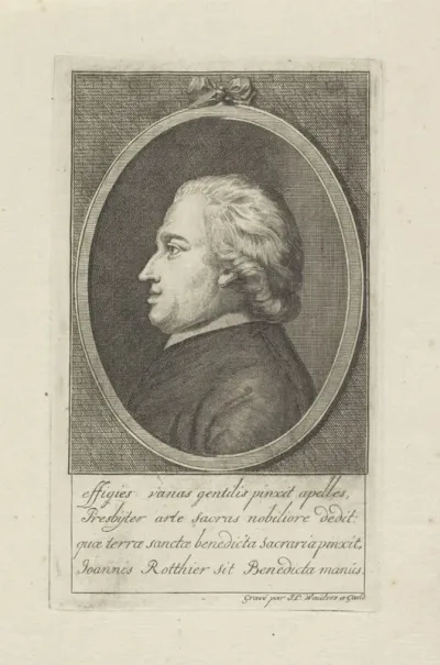 Portret van Joannis Rotthier