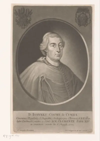 Portret van João Cosme da Cunha