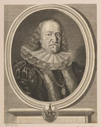 Portret van Jobst Christoph Kress von Kressenstein I