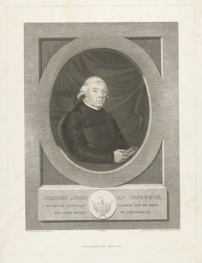 Portret van Joës Andreas Offerman