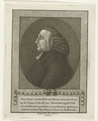 Portret van Joh. Henry