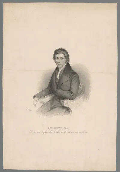 Portret van Joh. Springer