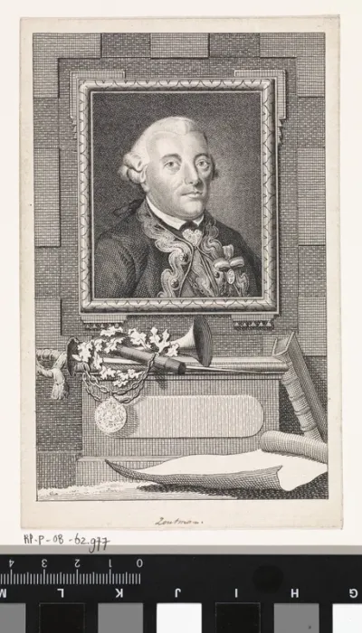 Portret van Johan Arnold Zoutman