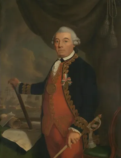 Portret van Johan Arnold Zoutman