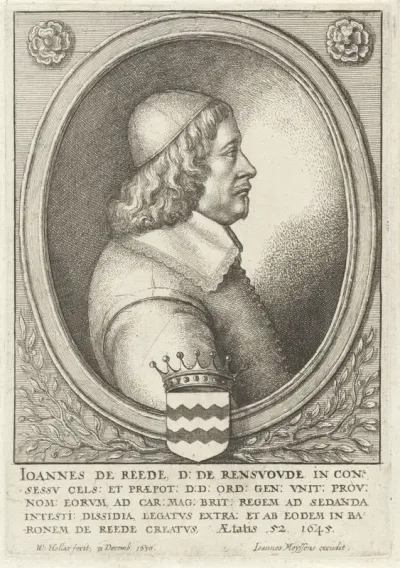 Portret van Johan baron van Reede, heer van Renswoude