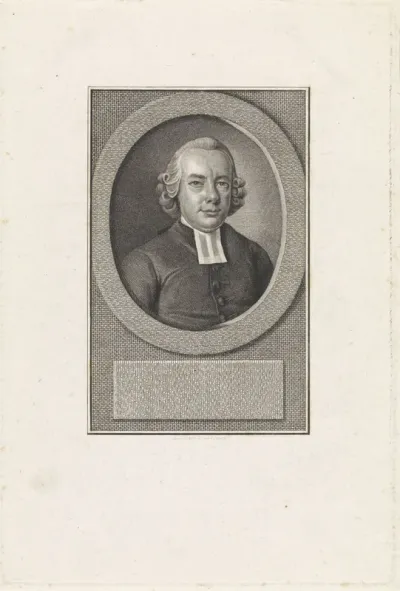 Portret van Johan Christiaan Baum