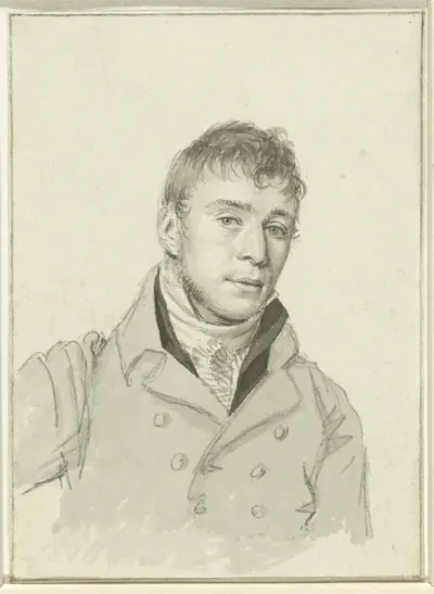 Portret van Johan Christiaan Willem Saft