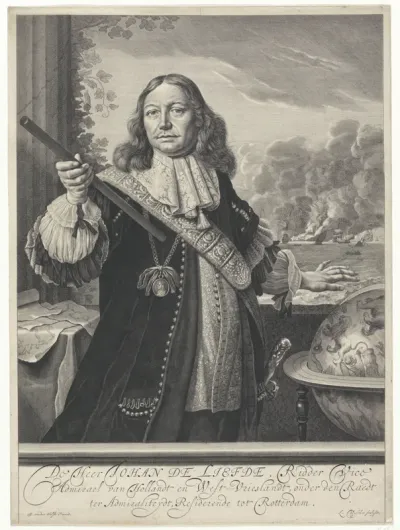 Portret van Johan de Liefde