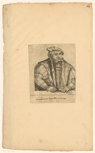 Portret van Johan de Standvastige